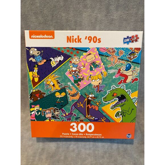 Nickelodeon Jigsaw Puzzle Nick '90s‎ 300 pieces 25.5" x 18" - Picture 1 of 4